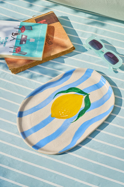 Lemonata Oval Plate 🍋
